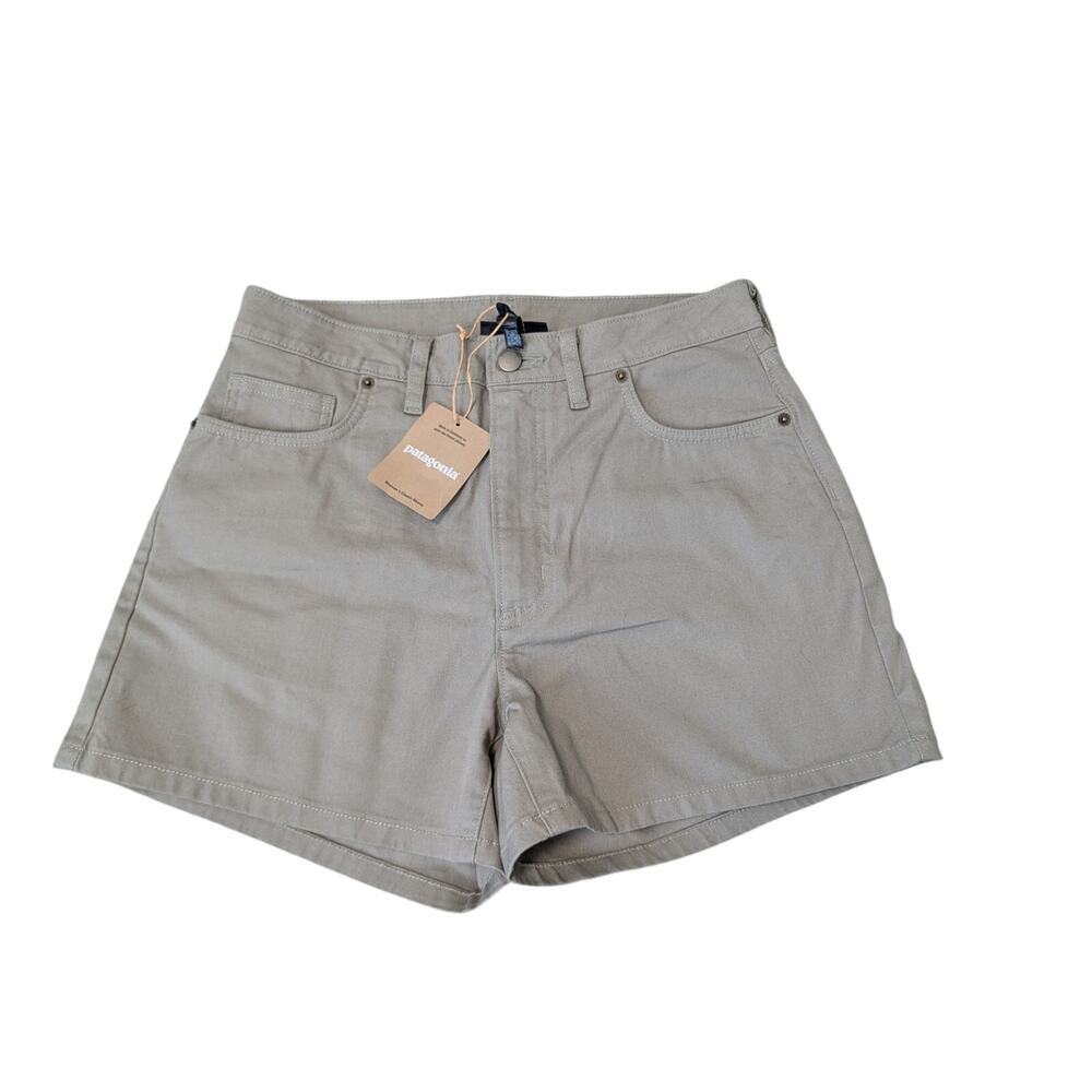 Nwt - Patagonia Classic Shorts, Size 8, River Rock Green Denim/Tan